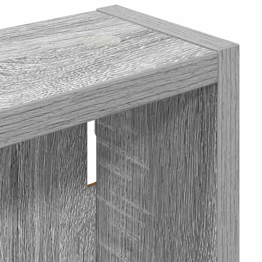 Armoire murale de salle de bain Gris Sonoma 30 x 10 x 60,5 cm - 9