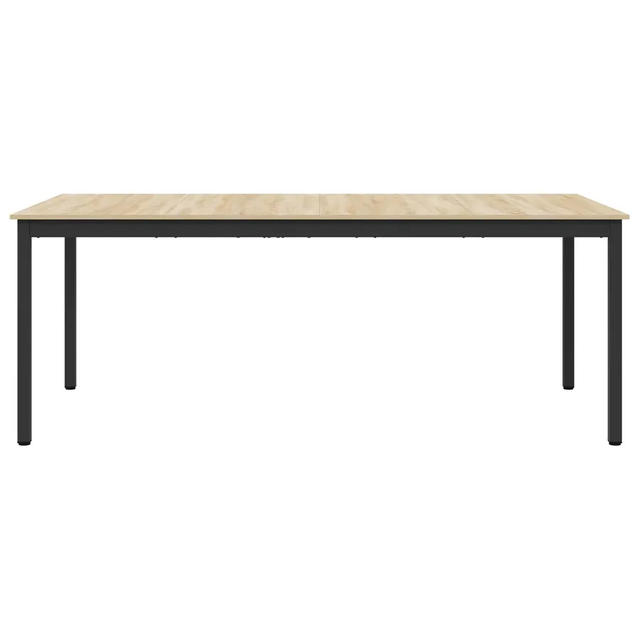 Table de salle à manger / Table de repas 200 x 100 x 75 cm - 5