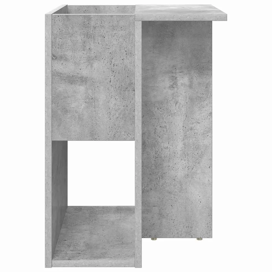 Table d'appoint Gris béton 35 x 40 x 55 cm Bois d'ingénierie - 6