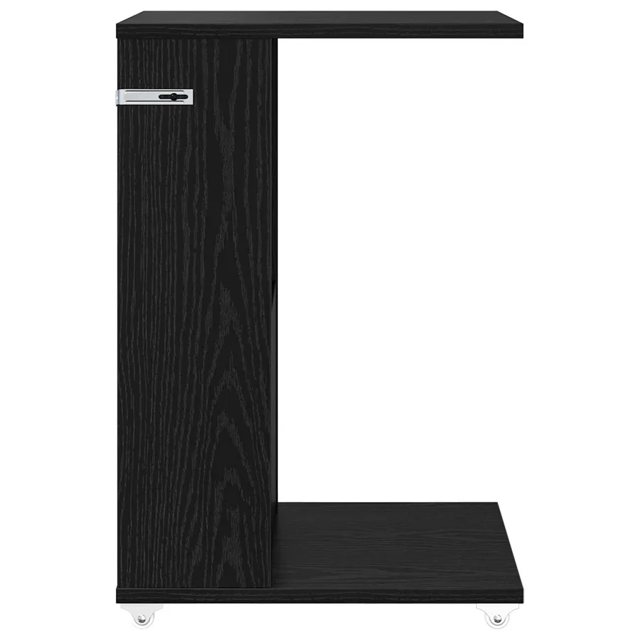 Table d'appoint Chêne noir 40 x 35 x 60 cm Bois d'ingénierie - 6
