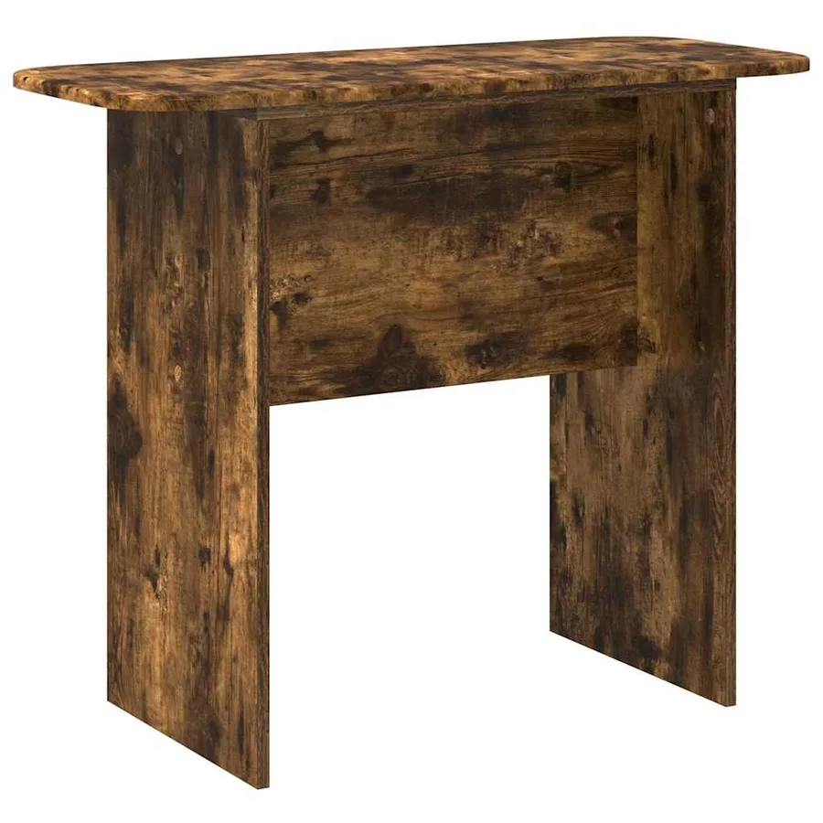 Table console Chêne fumé 93 x 40 x 75 cm Bois d'ingénierie - 2