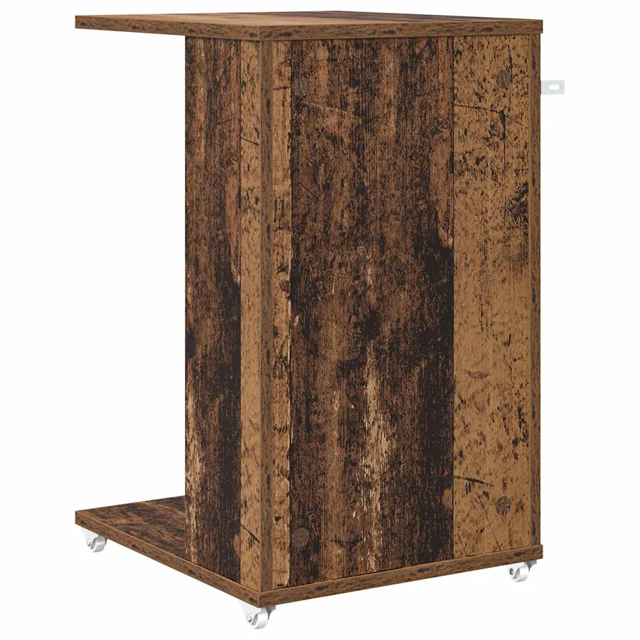 Table d'appoint Bois ancien 40 x 35 x 60 cm Bois d'ingénierie - 7