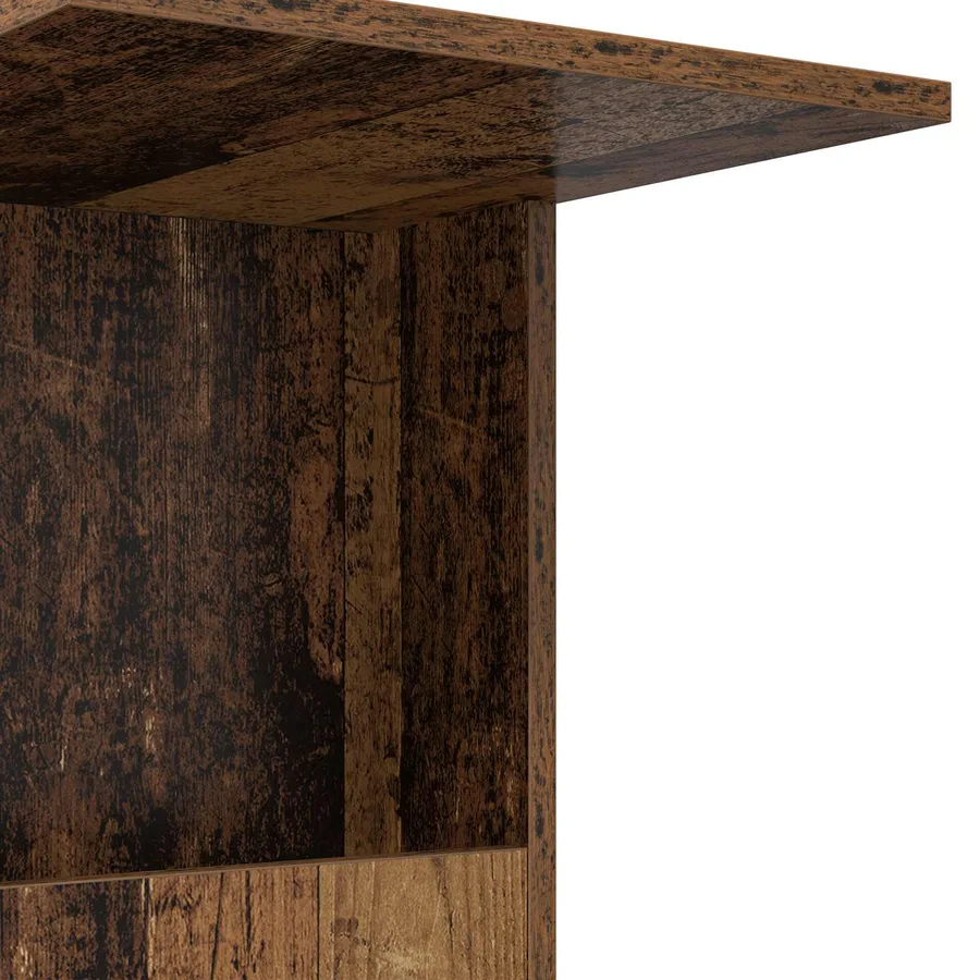 Table d'appoint Bois ancien 40 x 35 x 60 cm Bois d'ingénierie - 9