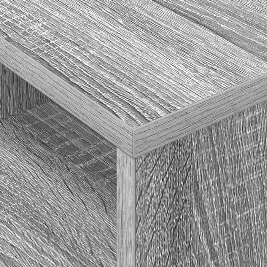 Table d'appoint 2 pcs Gris Sonoma 30,5 x 30 x 45 cm - 9
