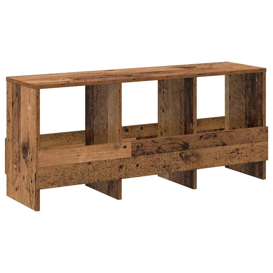 Étagère à magazines Bois ancien 102 x 30 x 45 cm - 2
