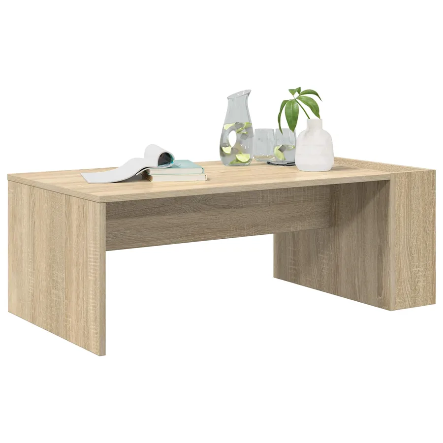 Table basse Chêne Sonoma 95 x 50 x 34 cm Bois d'ingénierie - 3