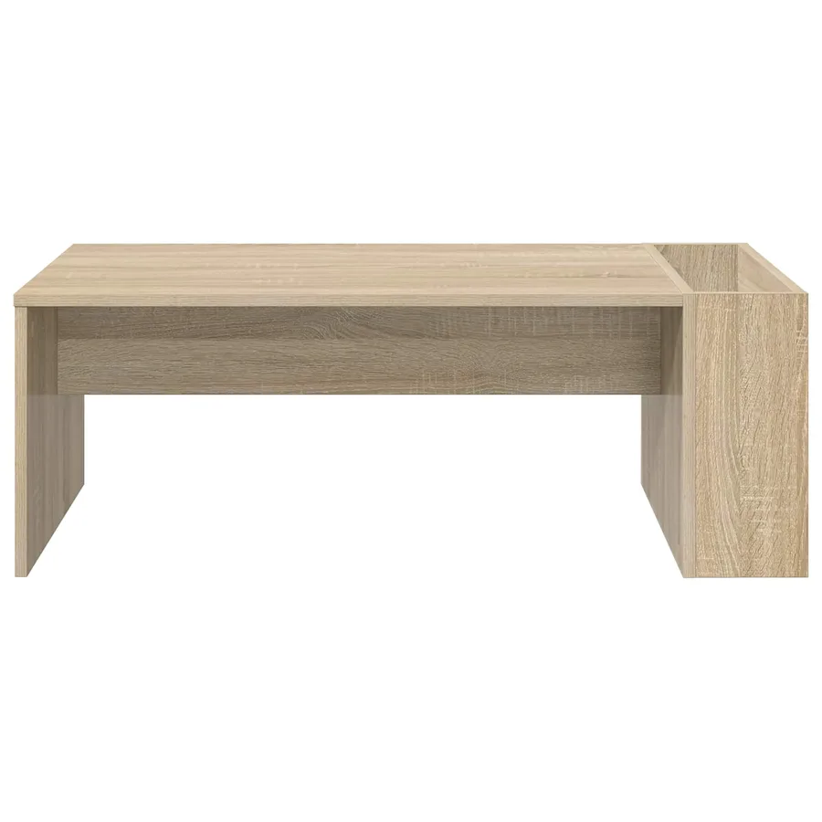 Table basse Chêne Sonoma 95 x 50 x 34 cm Bois d'ingénierie - 5