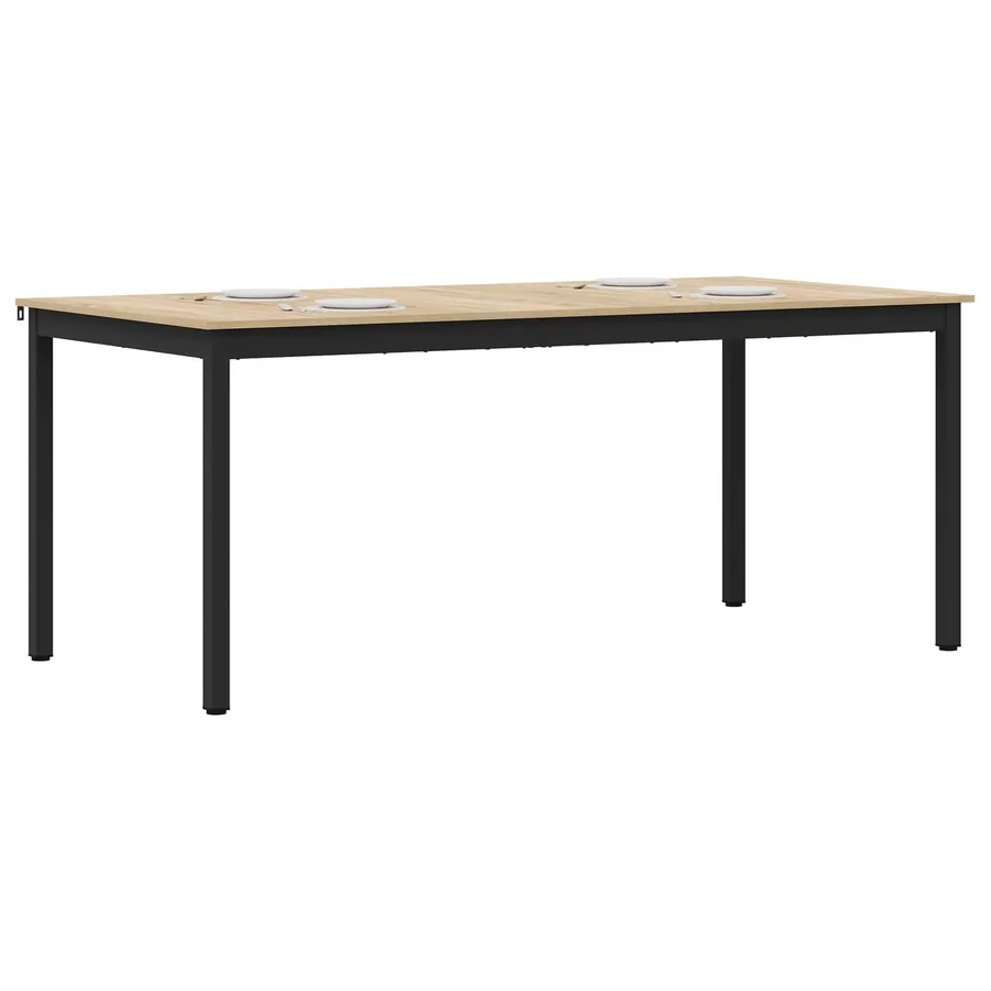 Table de salle à manger / Table de repas 180 x 90 x 75 cm - 3