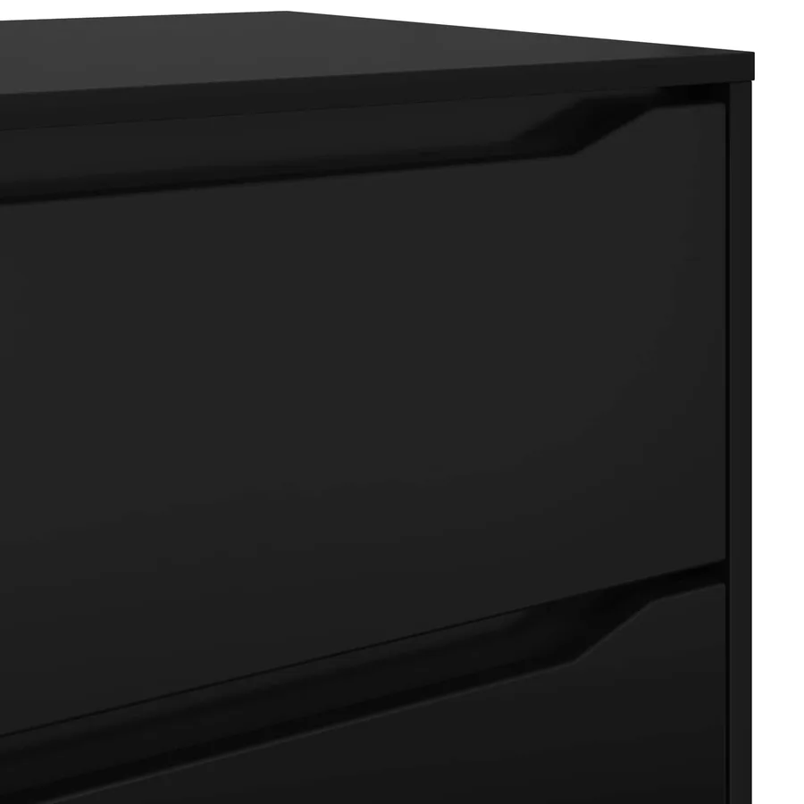 Armoires de rangement Noir 60 x 48 x 105 cm Bois d'ingénierie - 12