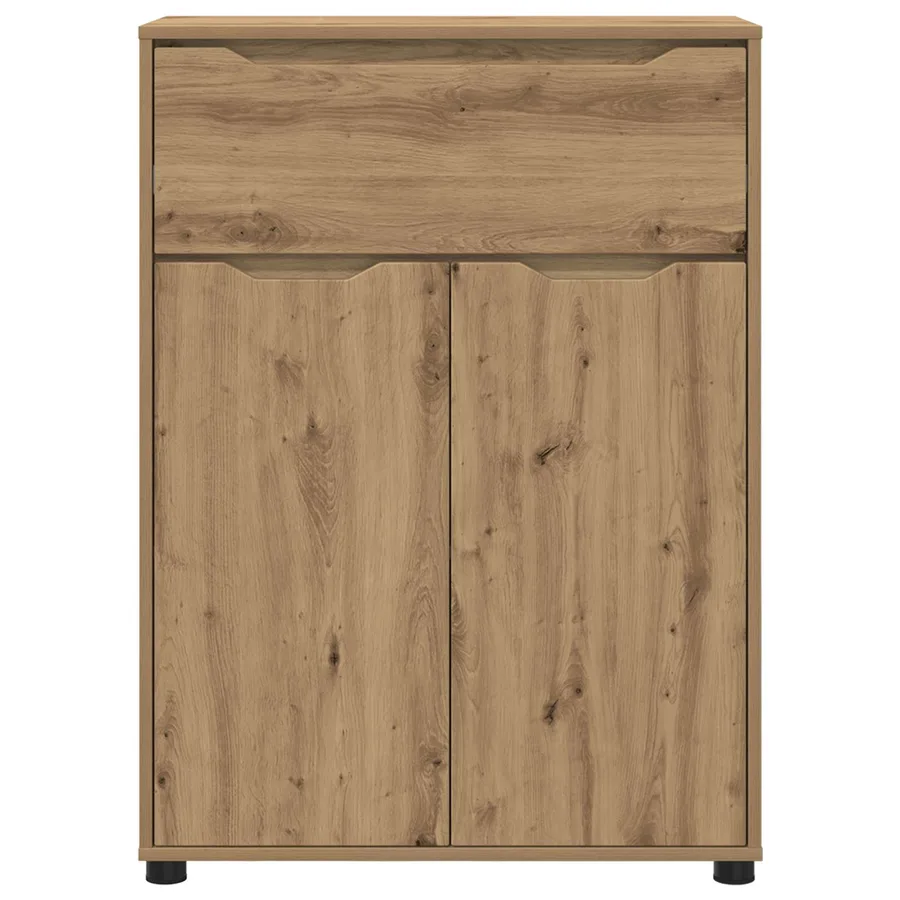 Cabinet de salle de bain Chêne artisanal 72,5 x 36,5 x 100 cm - 6