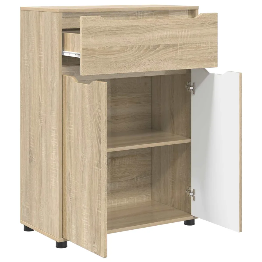 Cabinet de salle de bain Chêne Sonoma 72,5 x 36,5 x 100 cm - 5