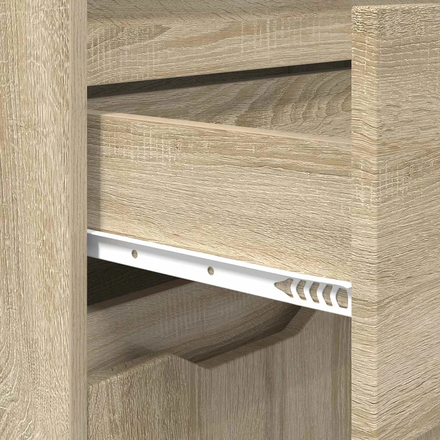 Cabinet de salle de bain Chêne Sonoma 72,5 x 36,5 x 100 cm - 8