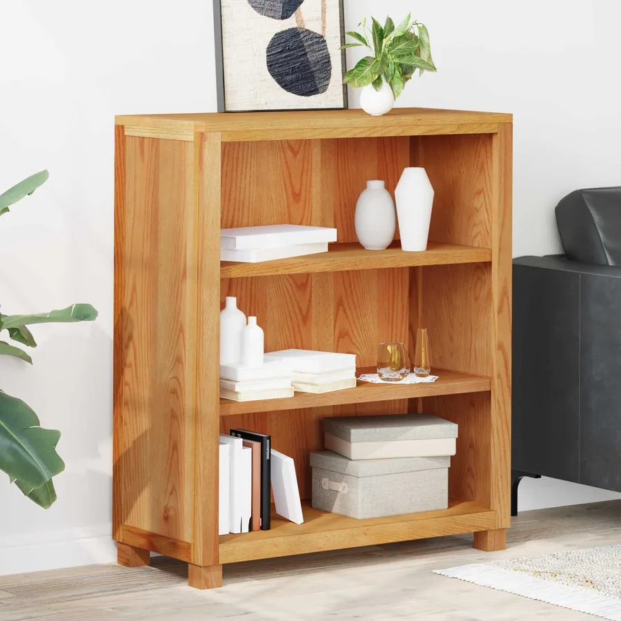 Armoire Marron 80 x 35 x 95 cm Bois de chêne massif