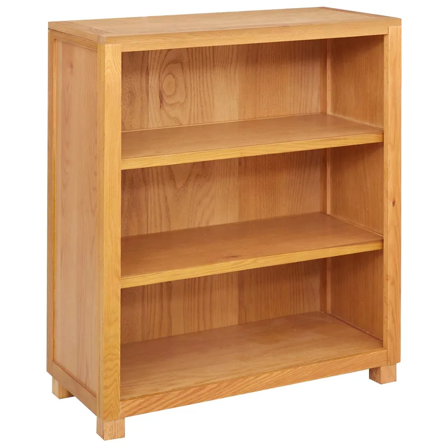 Armoire Marron 80 x 35 x 95 cm Bois de chêne massif - 2