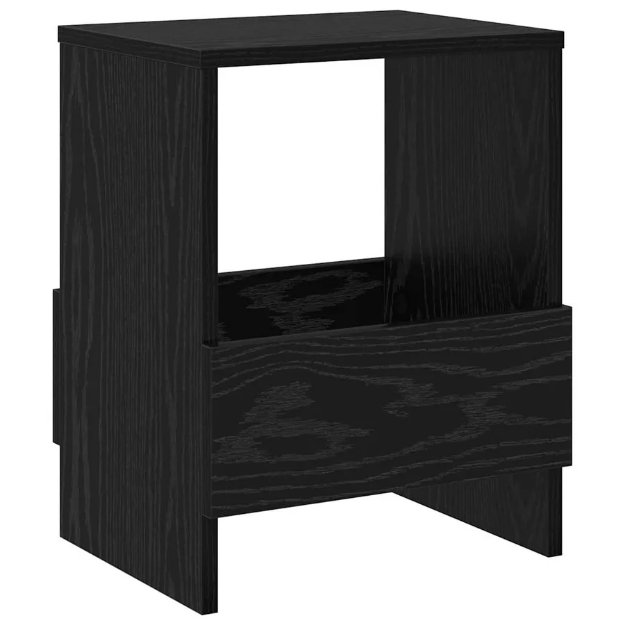 Étagère à magazines Chêne noir 35 x 30 x 45 cm - 2