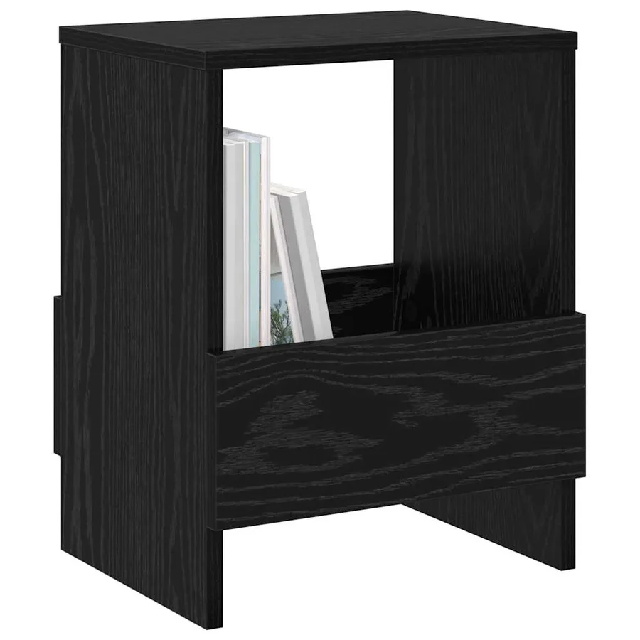 Étagère à magazines Chêne noir 35 x 30 x 45 cm - 3