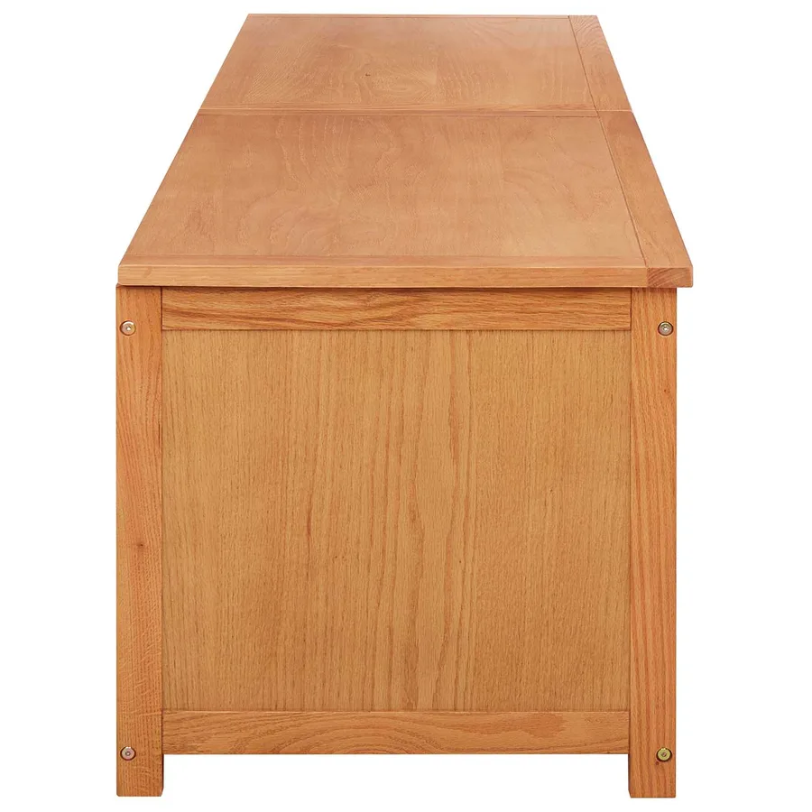 Boîte de rangement 150 x 45 x 45 cm Bois de chêne massif - 6