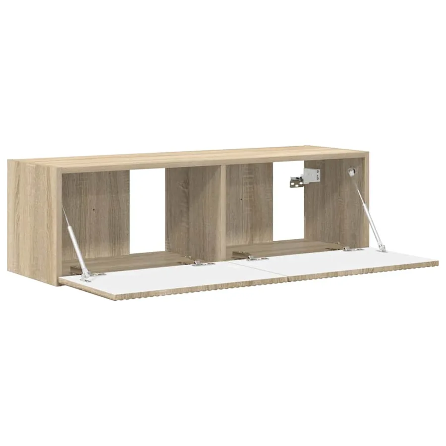 Meuble TV mural Sonoma 98 x 31 x 29,5 cm Bois d'ingénierie - 5