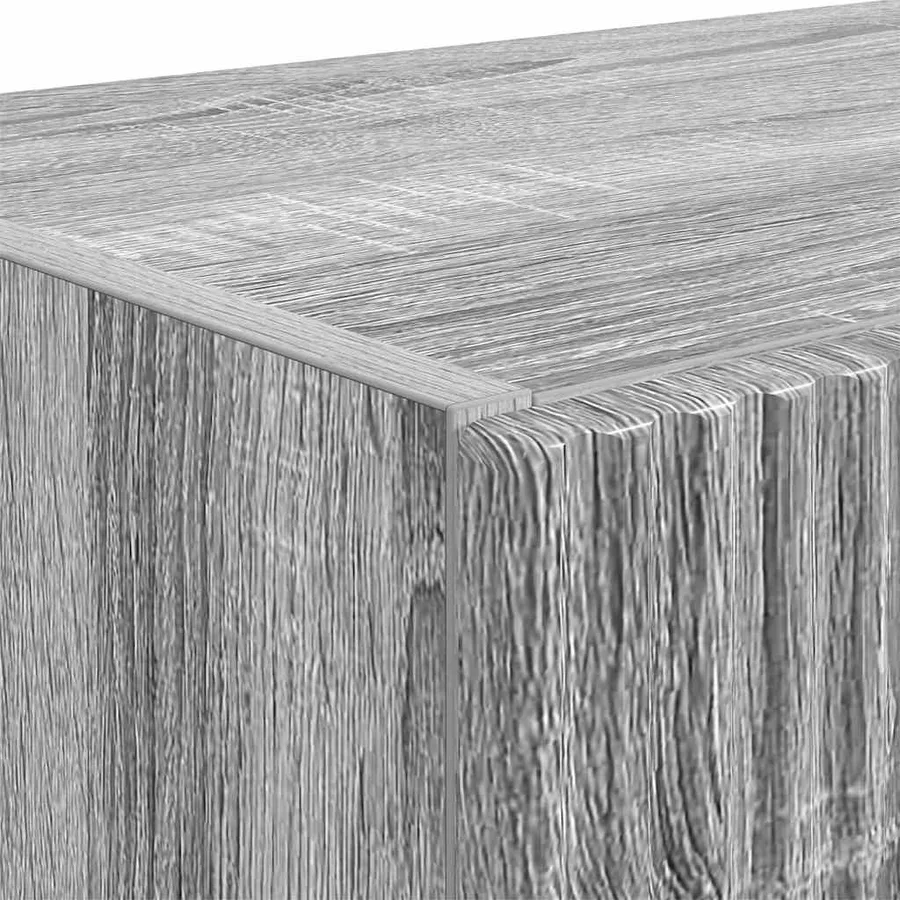 Meuble TV mural Gris Sonoma 59,5 x 31 x 60 cm Bois d'ingénierie - 9