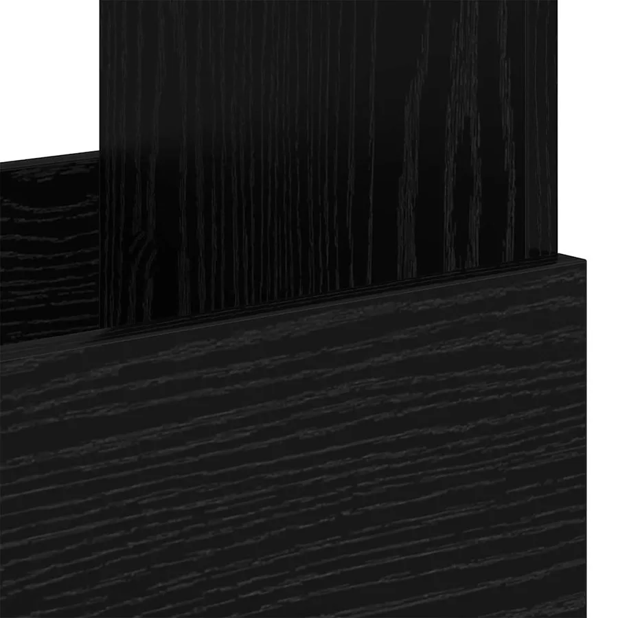 Étagère à magazines Chêne noir 68,5 x 30 x 45 cm - 10