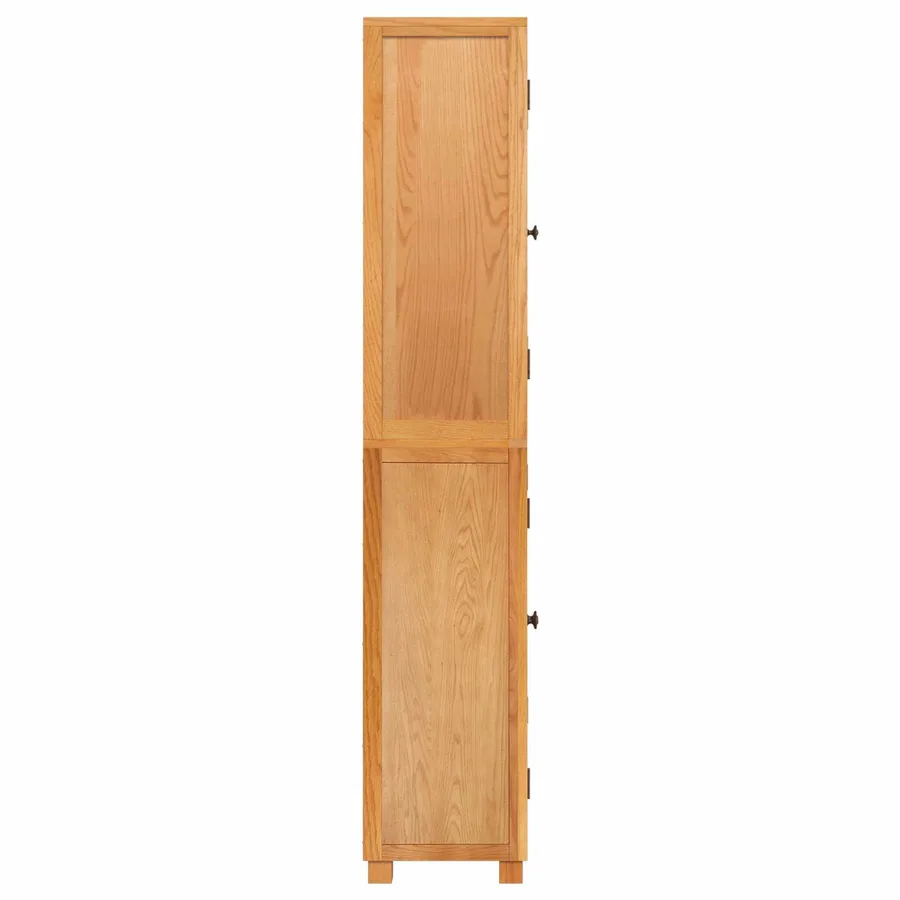 Ensemble de meubles de rangement 2 pc Naturel 80 x 35 x 185 cm - 7