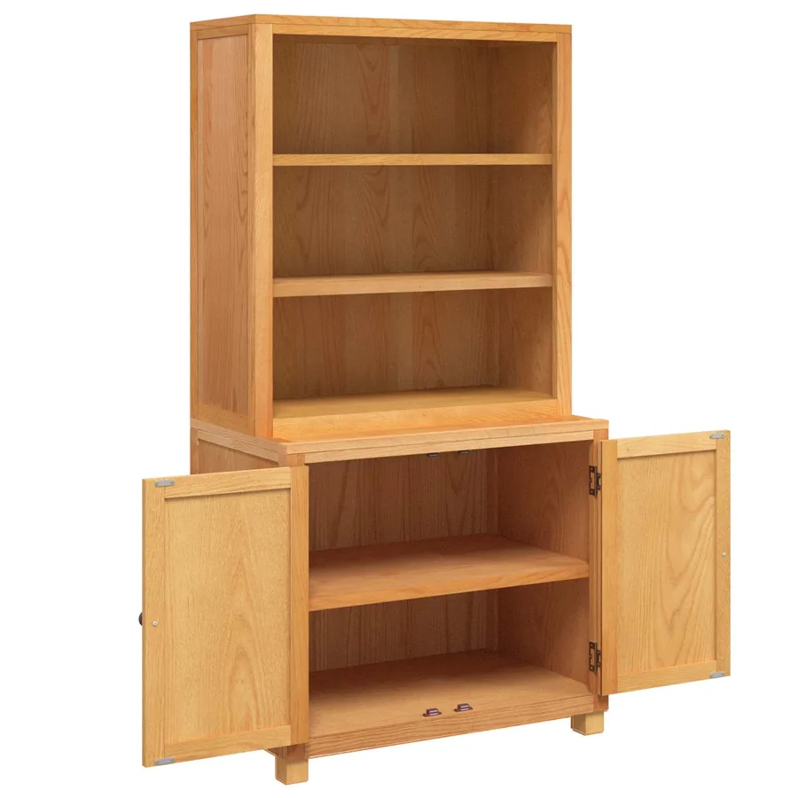 Ensemble de meubles de rangement 2 pc Marron 80 x 50 x 160 cm - 6