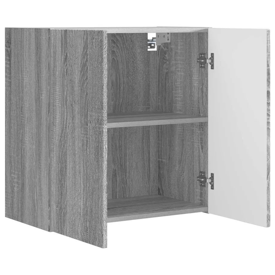 Ensemble de meuble TV mural Montage mural 6 pcs Gris Sonoma - 14