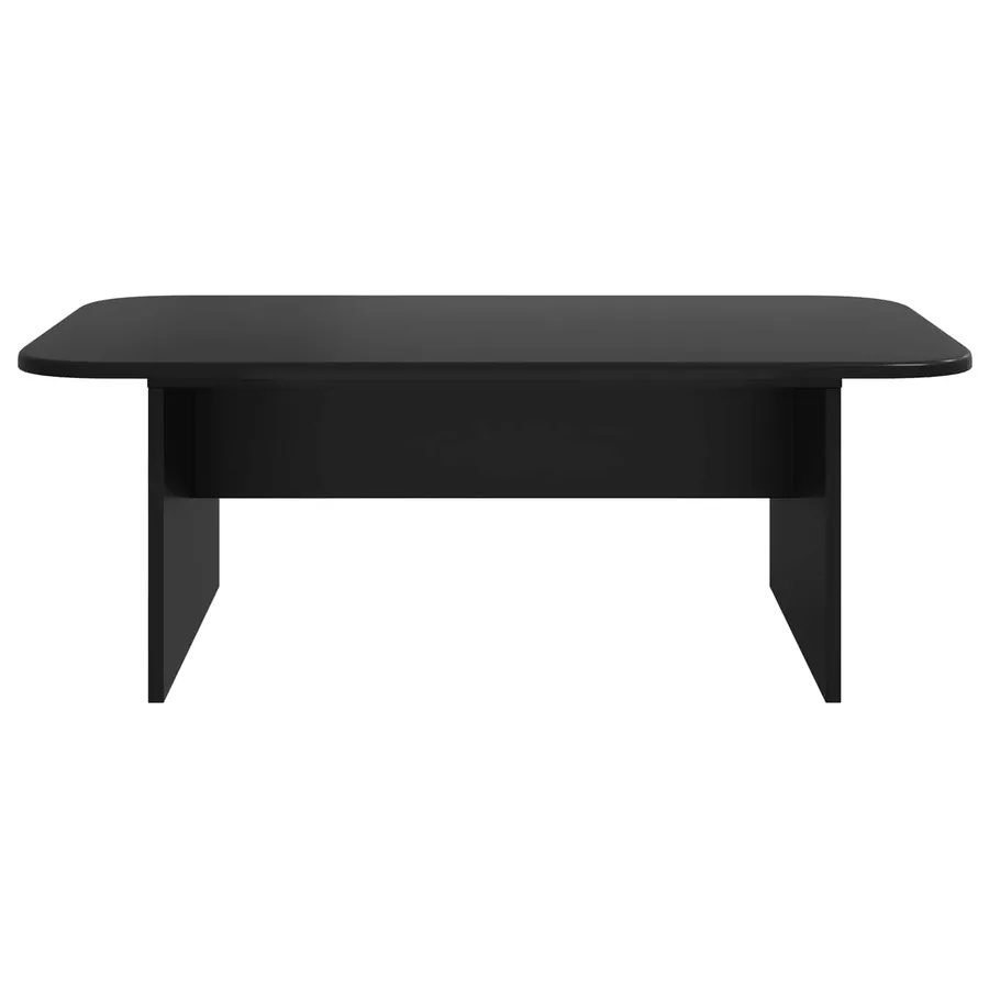 Table basse Noir 93 x 53 x 33 cm Bois d'ingénierie - 5