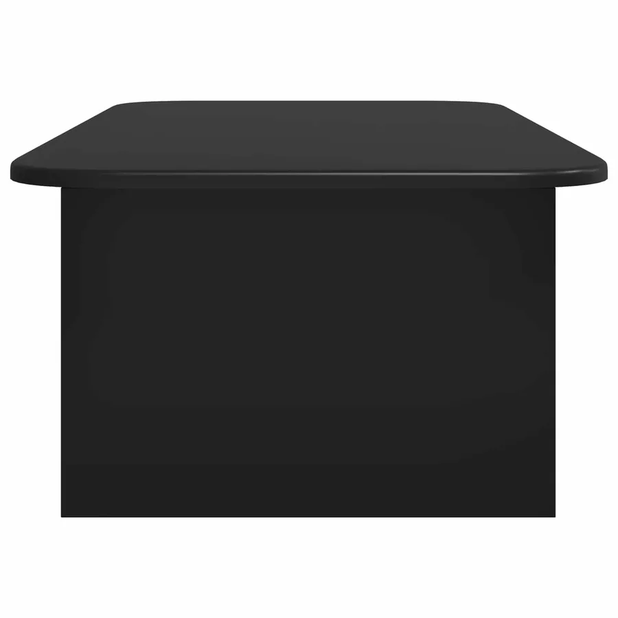Table basse Noir 93 x 53 x 33 cm Bois d'ingénierie - 6