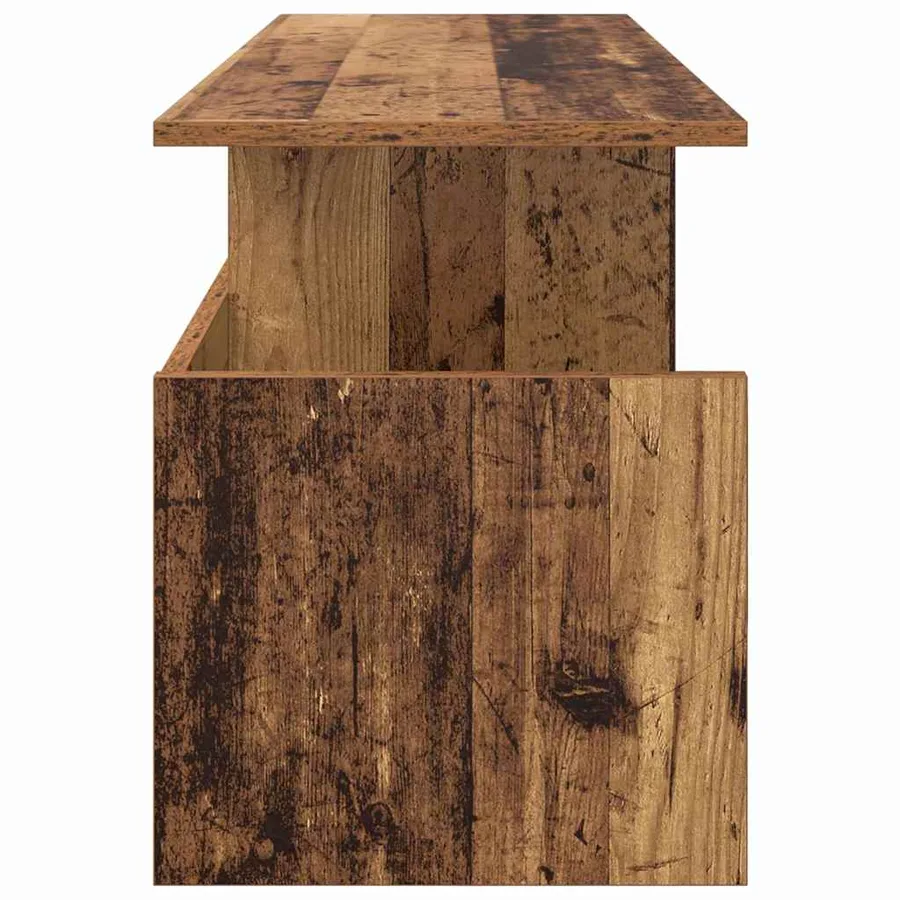 Meuble TV Bois ancien 102 x 35 x 45 cm Bois d'ingénierie - 6
