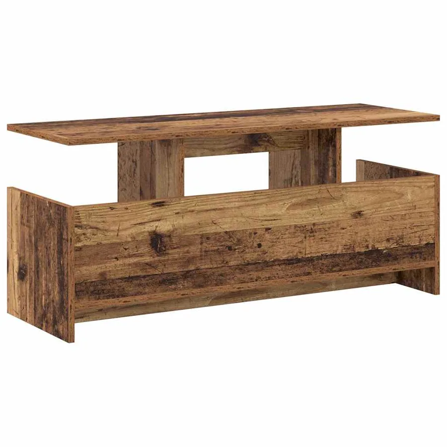 Meuble TV Bois ancien 102 x 35 x 45 cm Bois d'ingénierie - 7