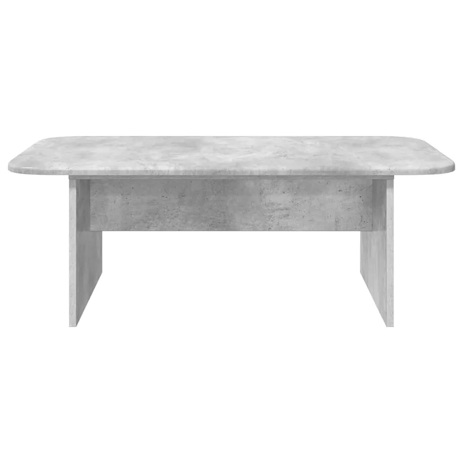 Table basse Gris béton 93 x 53 x 33 cm Bois d'ingénierie - 5