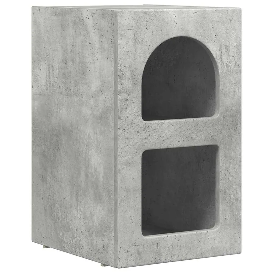 Table de chevet ELST Gris béton 29,5 x 33,5 x 50 cm - 2