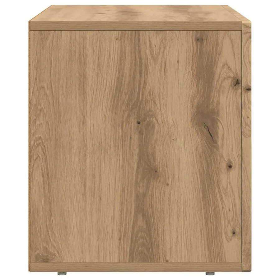 Meuble TV ELST 60 x 35 x 40 cm Chêne artisanal - 6