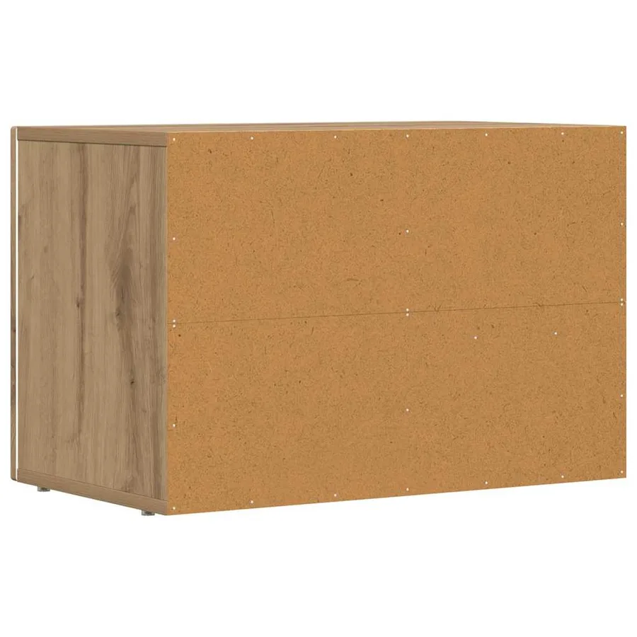 Meuble TV ELST 60 x 35 x 40 cm Chêne artisanal - 7