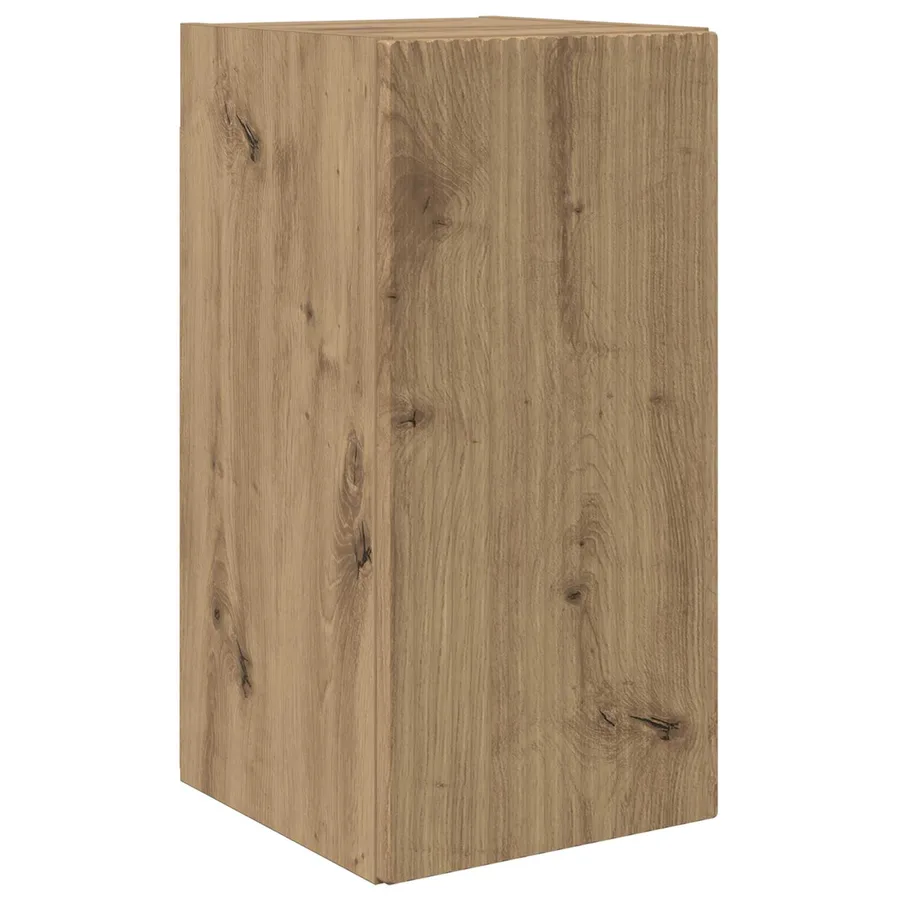 Ensemble de meuble TV mural 4 pcs Chêne artisanal - 5