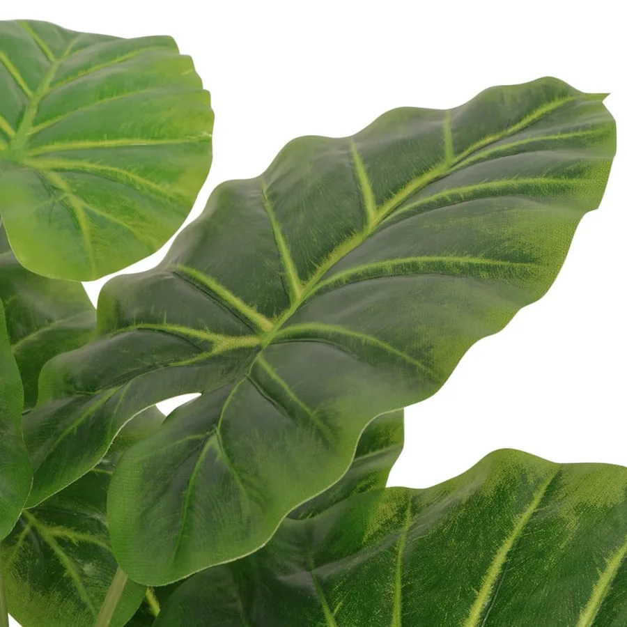 Plante artificielle avec pot Taro 85 cm Vert - 2