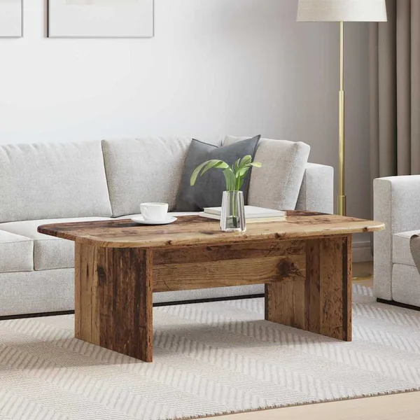 Table basse Bois ancien 93 x 53 x 33 cm Bois d'ingénierie