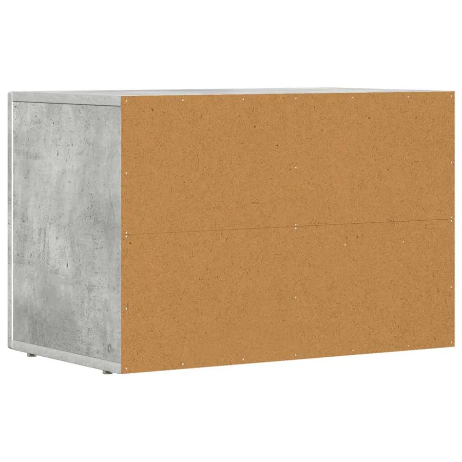 Meuble TV ELST 60 x 35 x 40 cm Gris béton Bois d'ingénierie - 7
