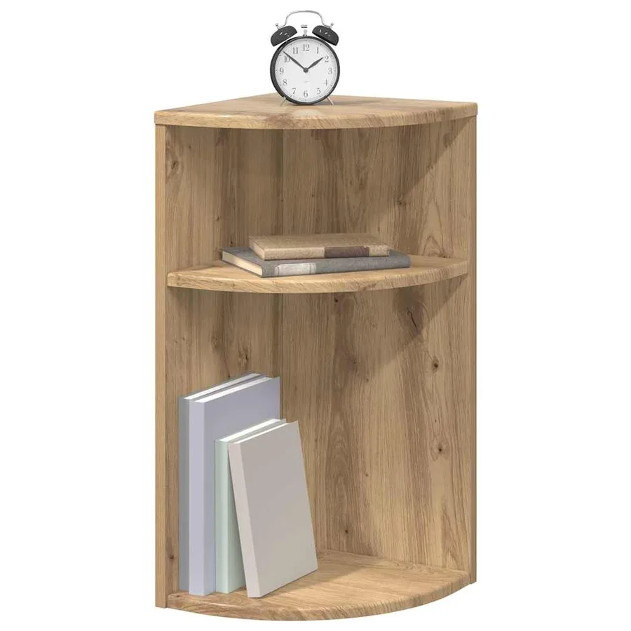 Table d'appoint Chêne artisanal 29,6 x 29,6 x 60 cm - 3
