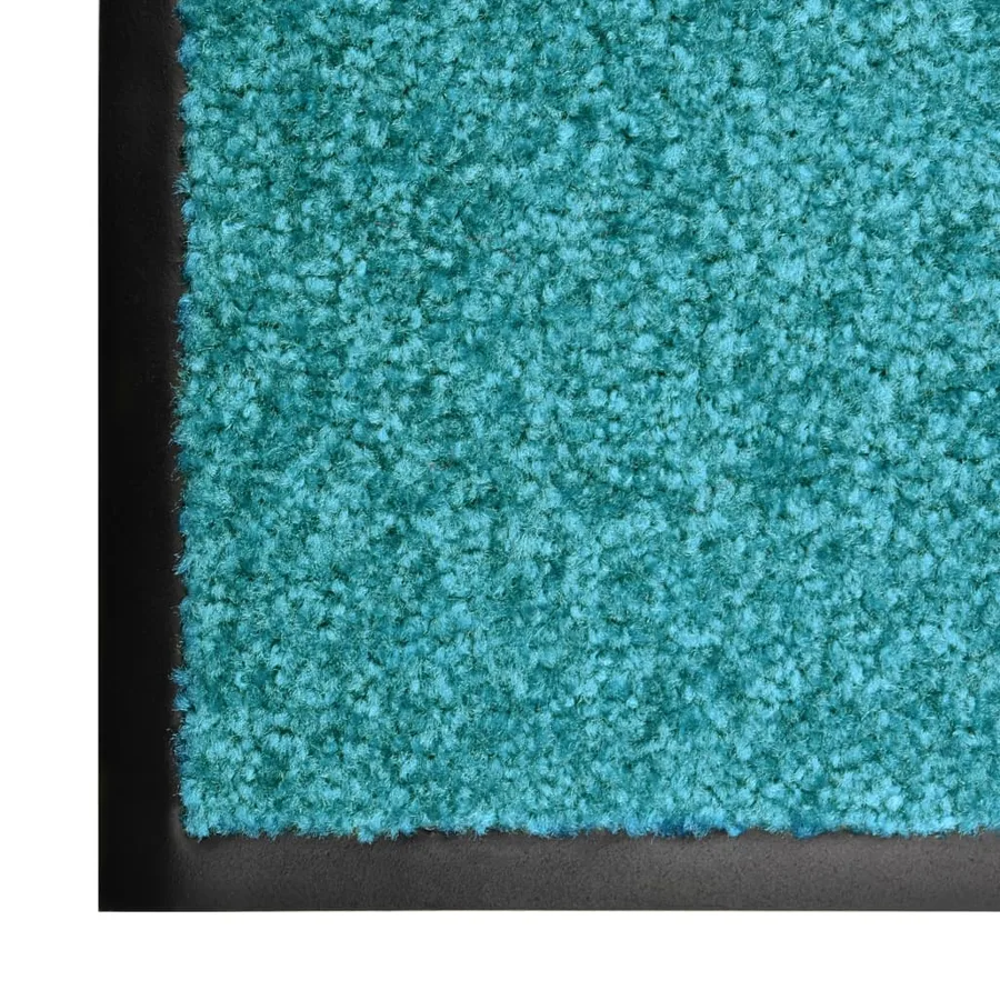 Paillasson lavable Cyan 60x90 cm - 3