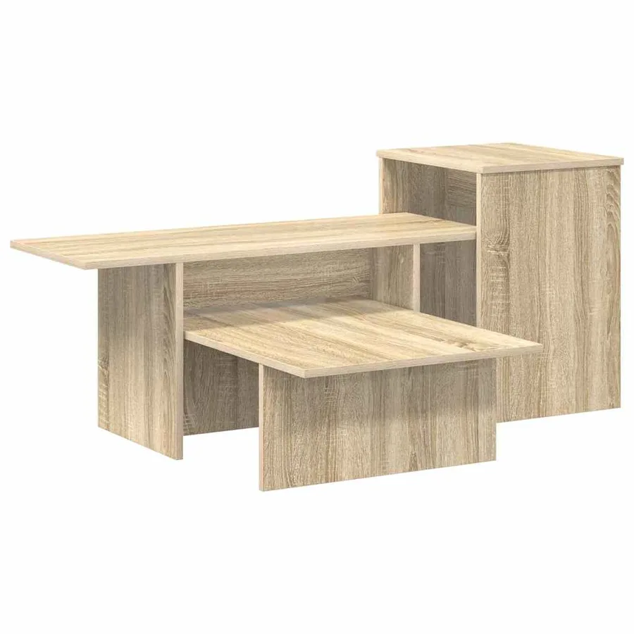 Table console Chêne Sonoma 91,5 x 35 x 38,5 cm - 2