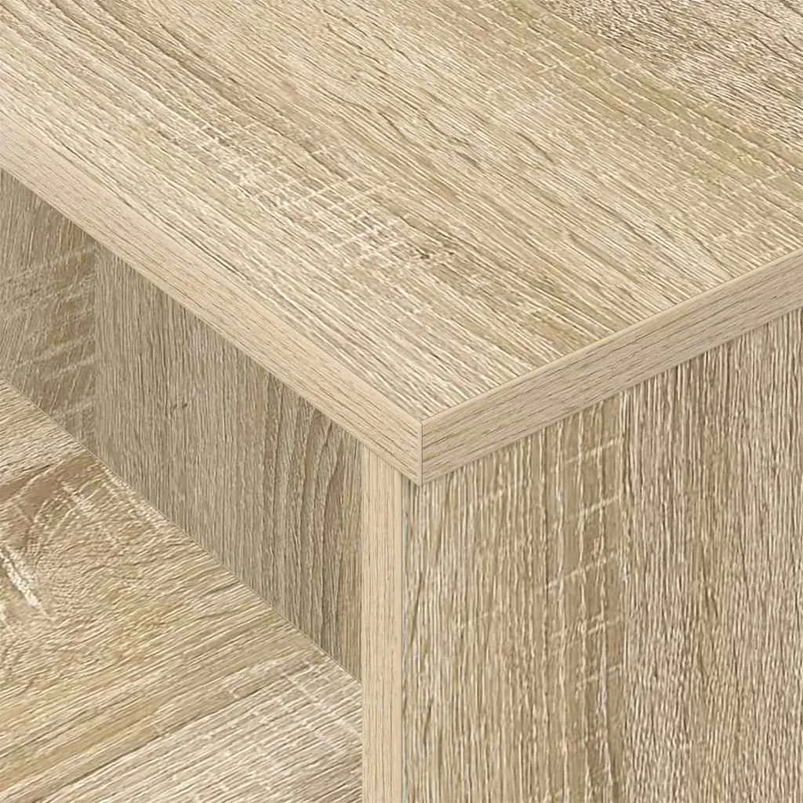 Table console Chêne Sonoma 91,5 x 35 x 38,5 cm - 9