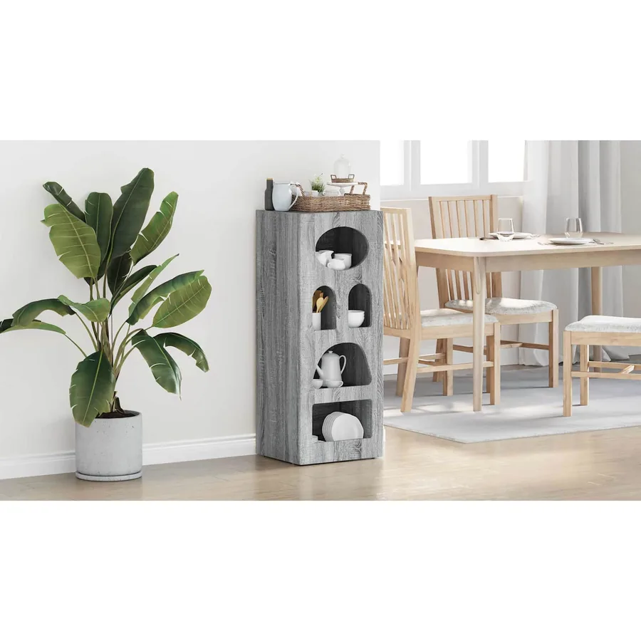 Buffet ELST Gris Sonoma 40 x 35 x 100,5 cm Bois d'ingénierie