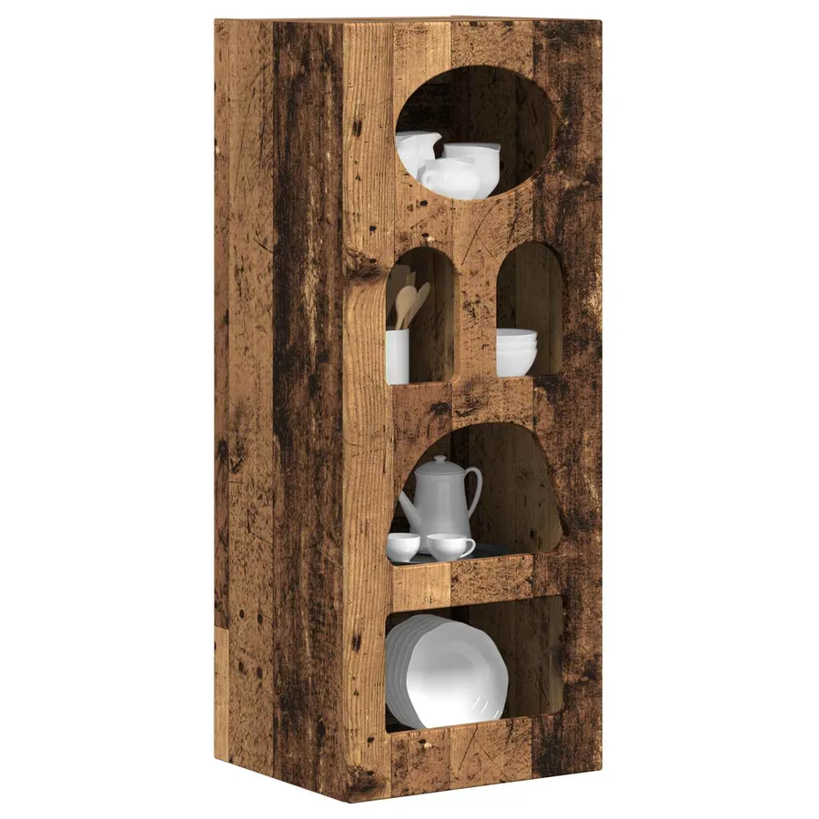 Buffet ELST Bois ancien 40 x 35 x 100,5 cm Bois d'ingénierie - 3