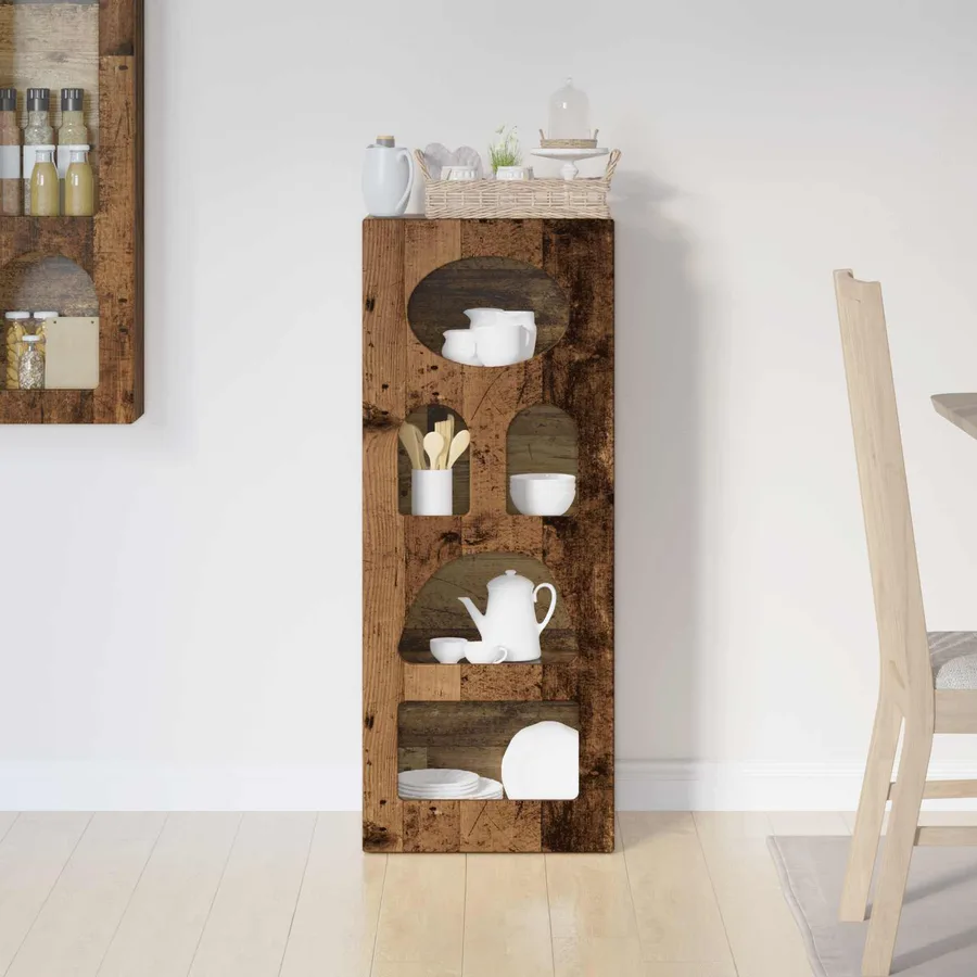Buffet ELST Bois ancien 40 x 35 x 100,5 cm Bois d'ingénierie - 4
