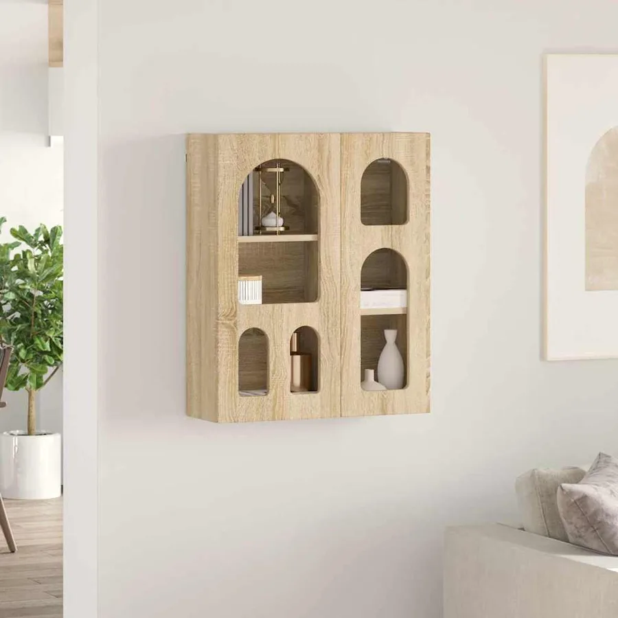 Armoire suspendue ELST Chêne Sonoma 59 x 20 x 71,5 cm - 4