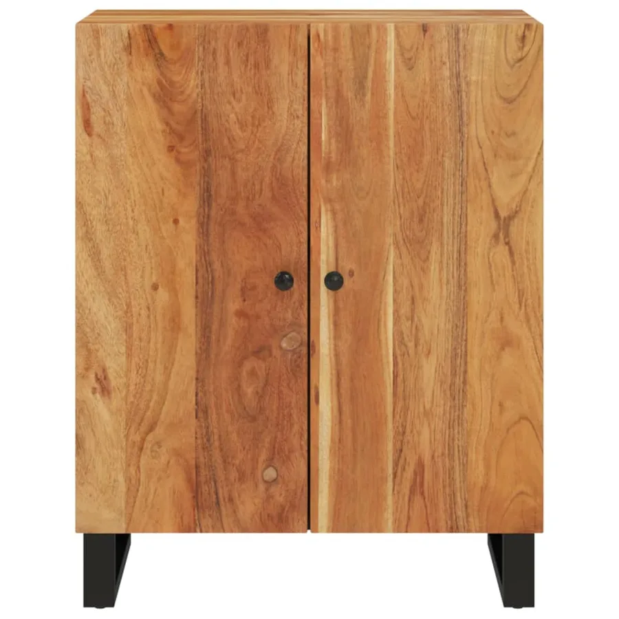 Buffet 60x33x75 cm Bois massif d'acacia - 3