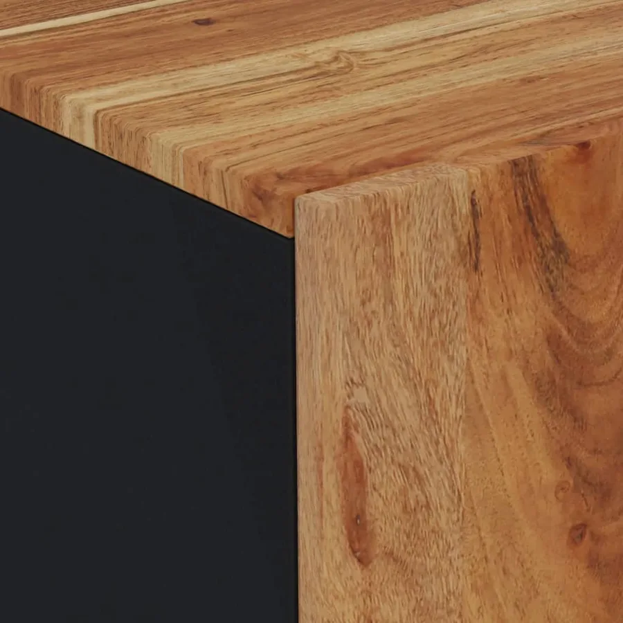Buffet 60x33x75 cm Bois massif d'acacia - 5