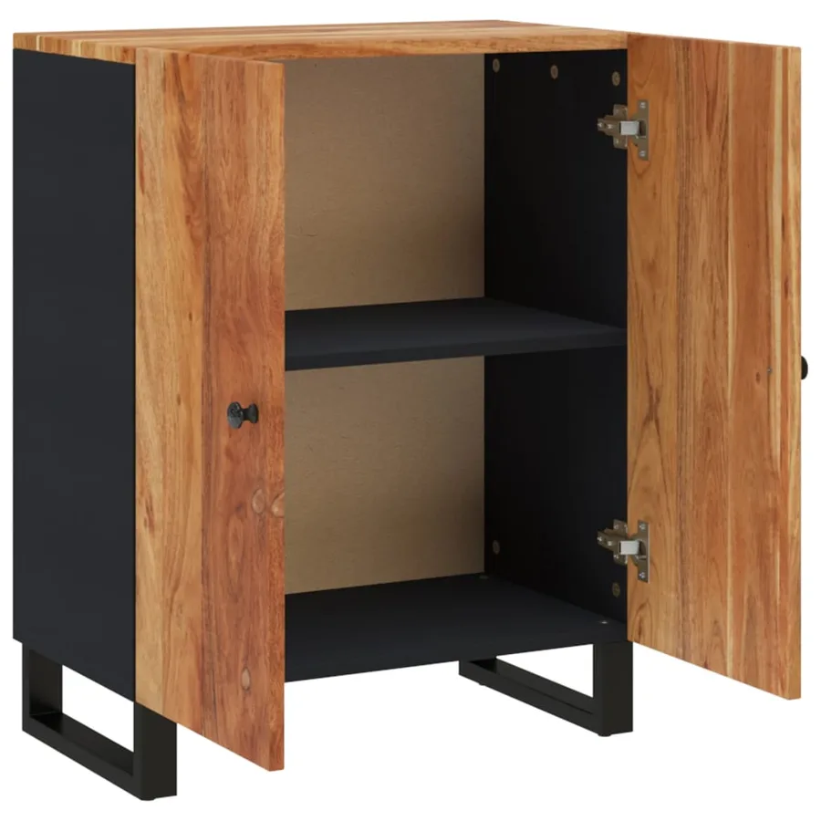 Buffet 60x33x75 cm Bois massif d'acacia - 7